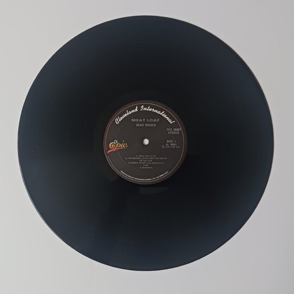 Vintage Meat Loaf Dead Ringer vinyl record, 1981 first pressing, original - Picture 8 of 11